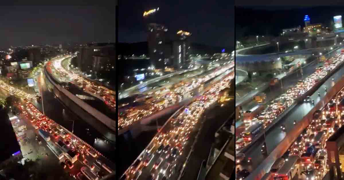 Pune : Traffic jam remains despite spending crores on Chandani Chowk ...