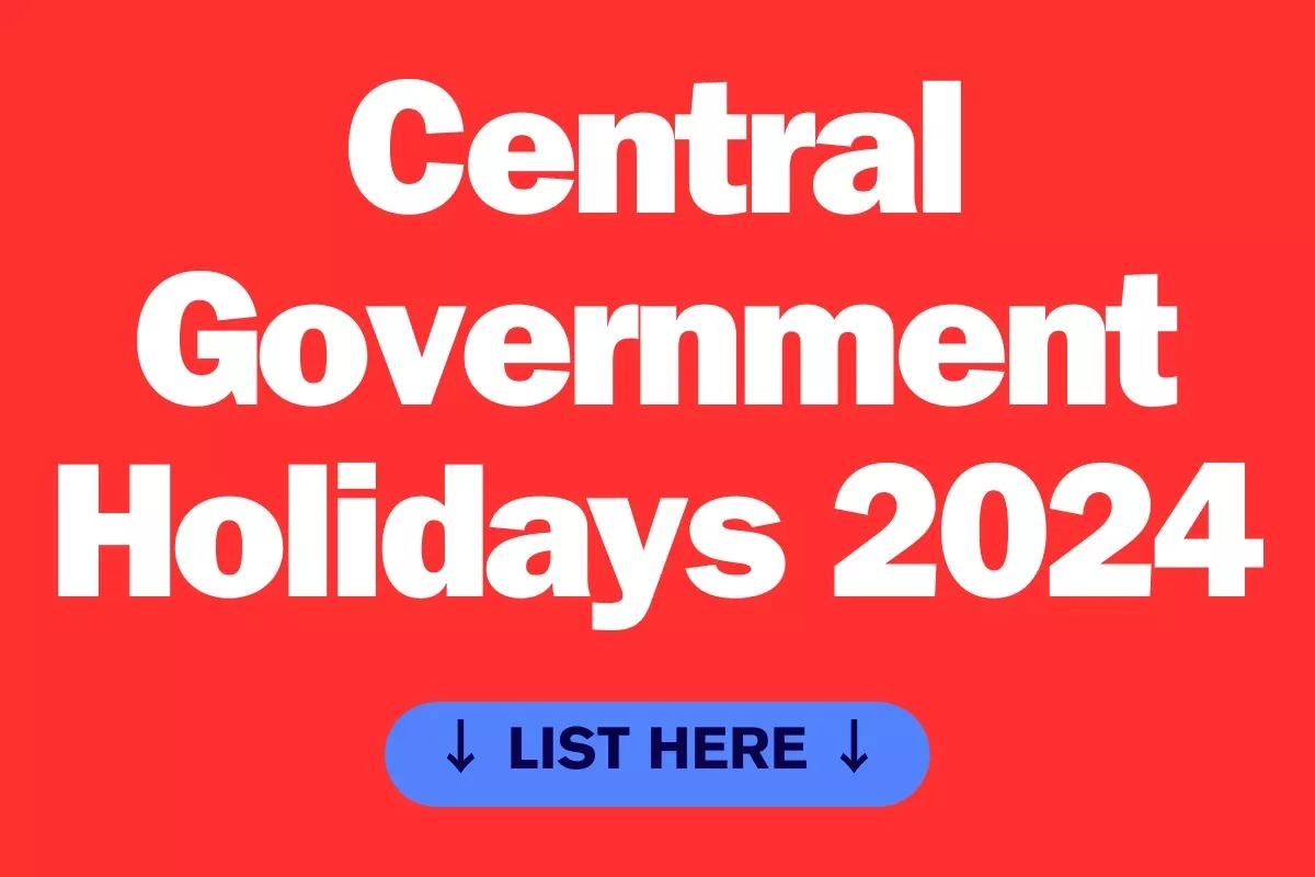 List of Holidays in 2024 By Central Government PUNE PULSE