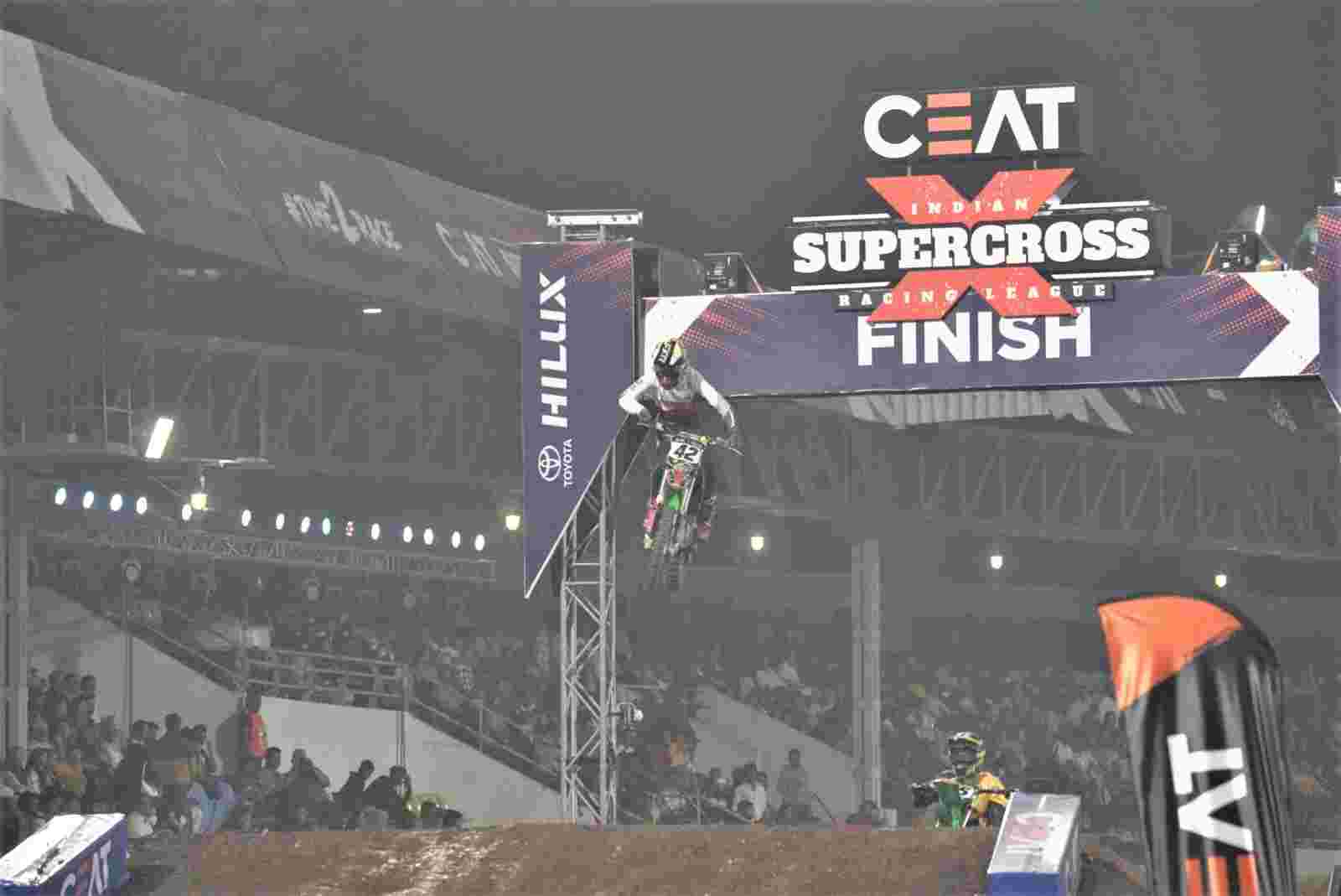 Pune : Bigrock Motorsport Led by C S Santosh Leads Inaugural Race For The  CEAT Indian Supercross Racing League - PUNE PULSE