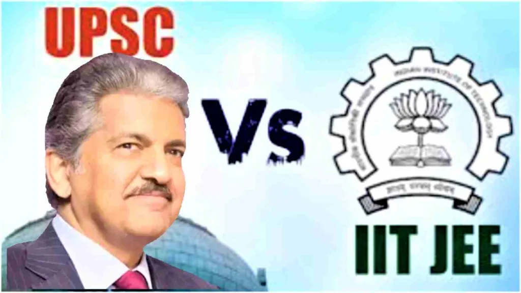 UPSC vs. IIT JEE: Anand Mahindra Highlights Debate on Exam Toughness
