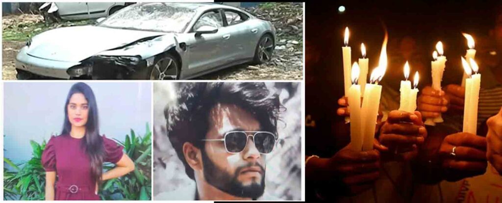 Pune Porsche Accident: Candle March in Memory of Aneesh and Ashwini Set for May 24 On Fergusson College Road
