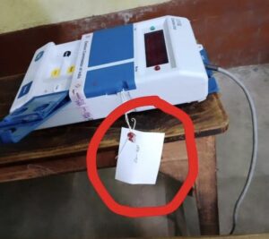 Lok Sabha elections: TMC accuses BJP of EVM tampering; shares pics of EVMs with BJP’s tag