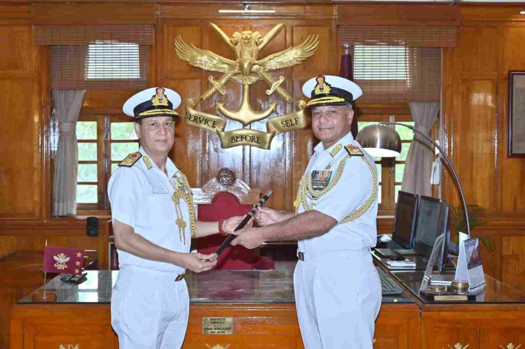 Pune: Vice Admiral Gurcharan Singh takes over as Commandant, National Defence Academy