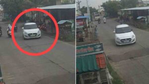 Disturbing Video: Pregnant woman injured in Hit-and-Run accident in Pune