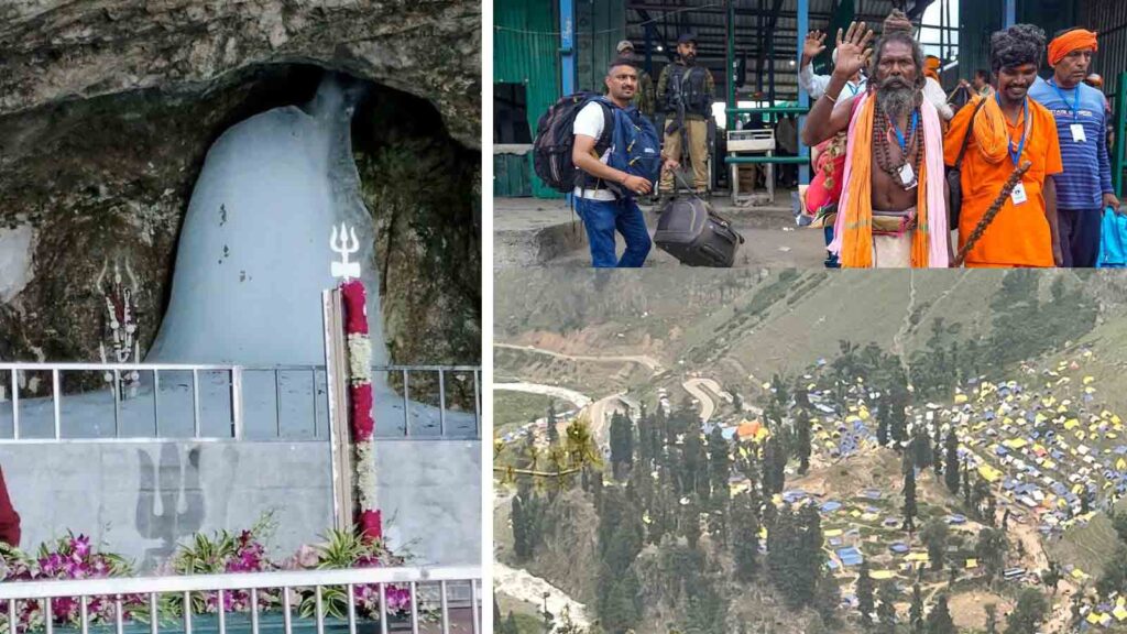 First batch of Pilgrims Sets Off for 52-Day Amarnath Yatra 2024