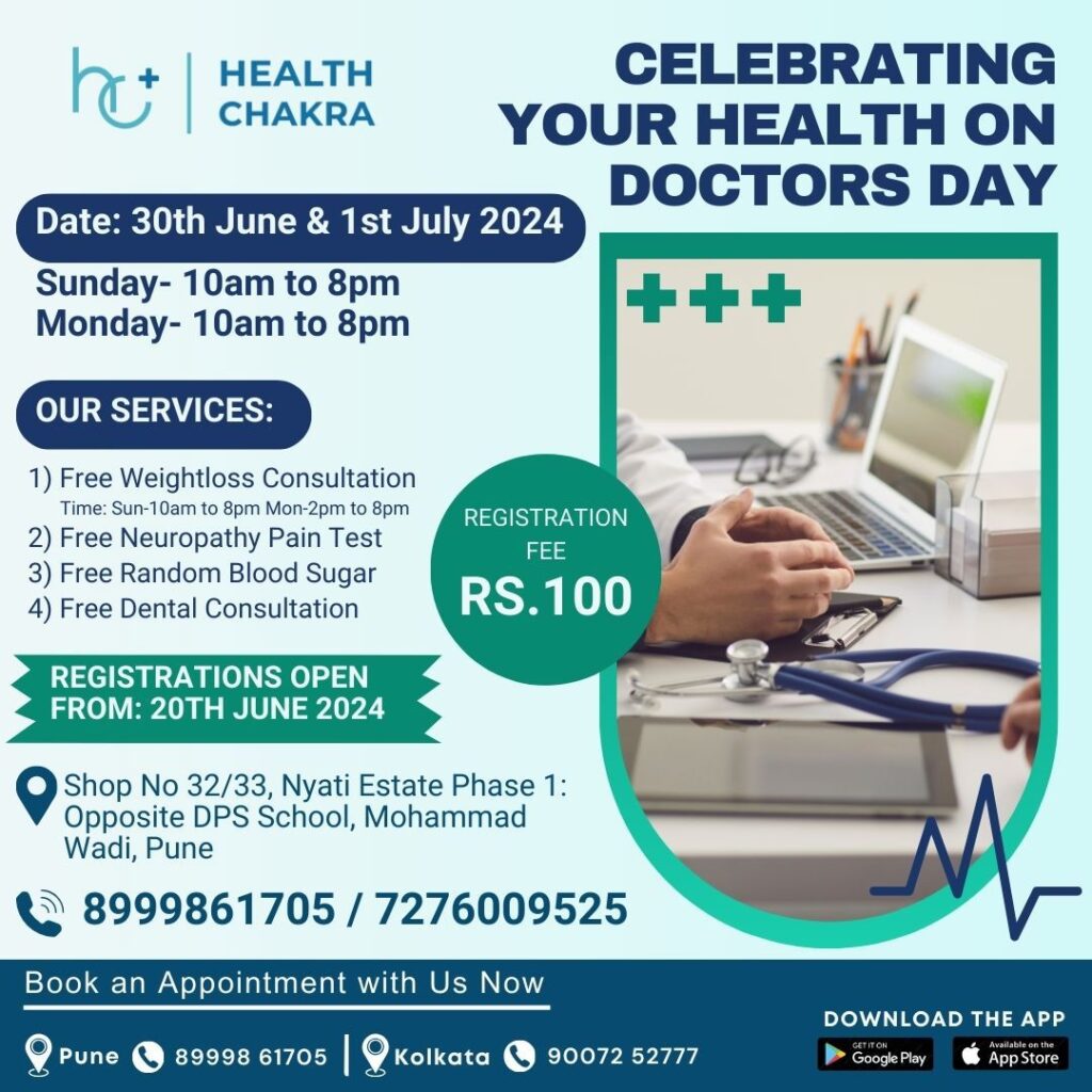 Pune: Join Health Chakra's Doctors Day Event for Free Health Services in Nyati County