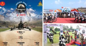 Indian Army ‘D5’ Motorcycle Expedition” Rides Out To Commemorate 25 Years Of Kargil Victory