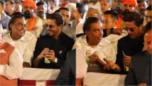 Mukesh Ambani and Shah Rukh Khan bond over Rs.31/- ORS at PM Modi's oath-taking ceremony