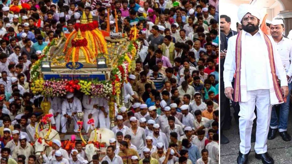 Palkhi of Sant Tukaram Maharaj Embarks Tomorrow: CM Shinde to Join Devotees