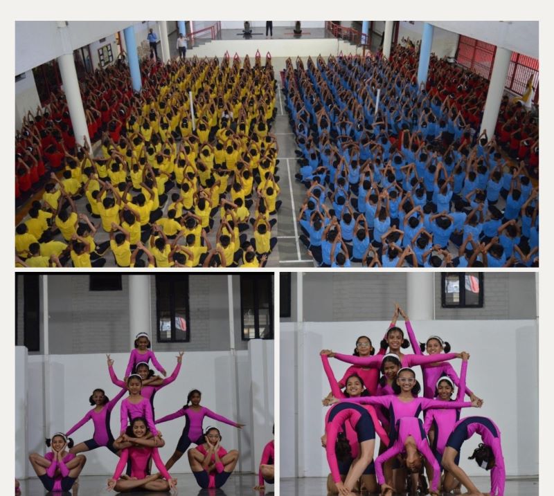 Pune: Magarpatta City Public School Celebrates Yoga Day