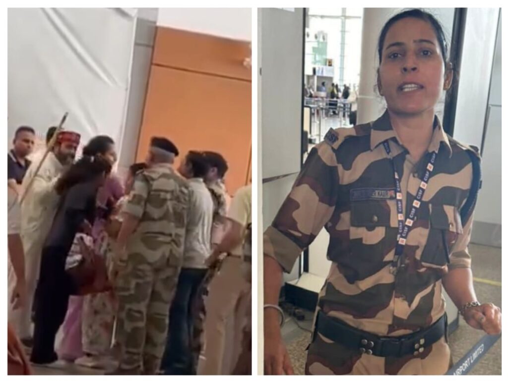 Kangana Ranaut Allegedly Slapped by CISF Personnel at Chandigarh Airport