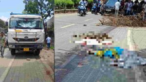 Pune: Fatal Accident at Gangadham Chowk in Market Yard As Speeding Truck Runs Over Woman