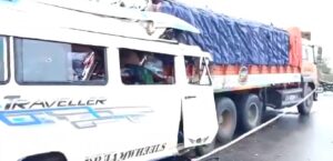 13 Dead in Bus-Lorry Collision on Pune-Bangalore Highway Near Haveri