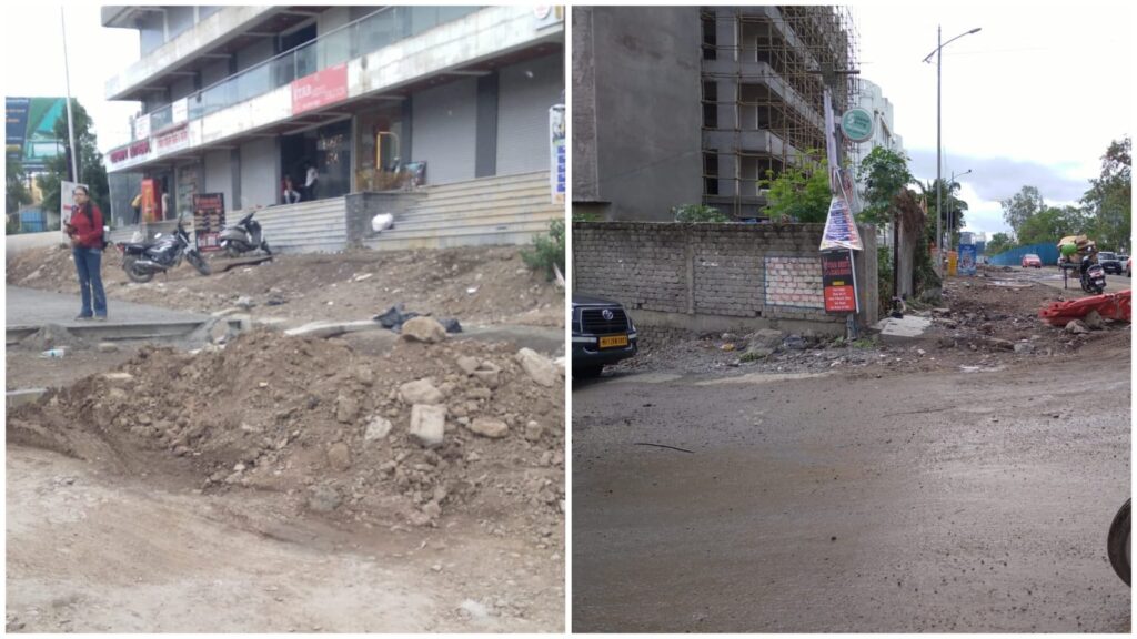 Pune: Unsafe Pipeline Construction Near Vibgyor School In Balewadi Raises Concerns