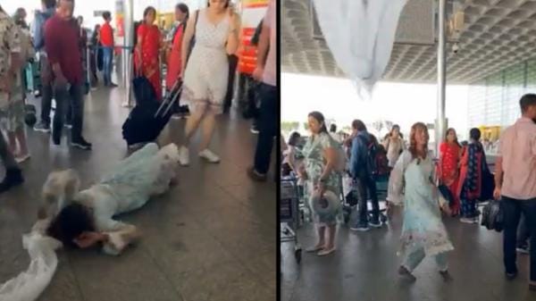 Woman Dancing Outside Airport Sparks Outrage on Social Media: 'Causing Public Nuisance'