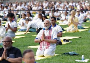 People from around the world practice yoga on International Yoga Day, embracing the physical, mental, and spiritual benefits of the ancient tradition.