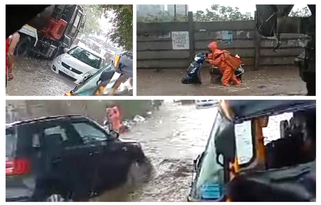 Pune News: Hour-long rain leads to waterlogging in Wadachiwadi & Undri, exposing PMC’s monsoon preparedness