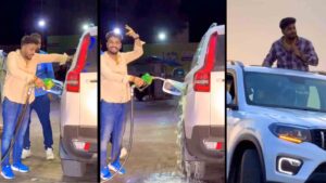 Man Faces Backlash for Overfilling Diesel Tank in Viral Reel Video for Social Media Stunt