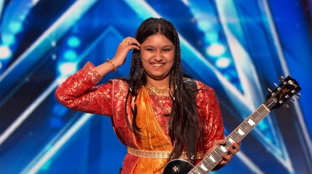 10-Year-Old Indian Guitar Prodigy, Rocks America's Got Talent Stage