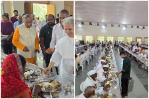 Pune: Heartfelt Welcome To 525 Warkaris At Punyadham Ashram