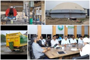 Pimpri Chinchwad Municipal Corporation Launches CNG Production Project From Wet Waste In Moshi
