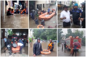 Pune Fire Brigade Rescues 160 Citizens Amid Heavy Rains and Flooding
