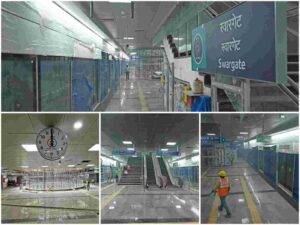Another 'Good News' for Pune Residents; Swargate Metro Station Nears Completion!