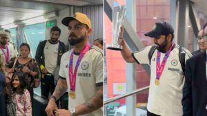 Team India Returns Home After T20 World Cup Win; Fans Gather for Heroic Welcome